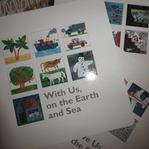 BOXED SET OF THREE ERIC CARLE BOARD BOOKS-ALL AROUND US!
